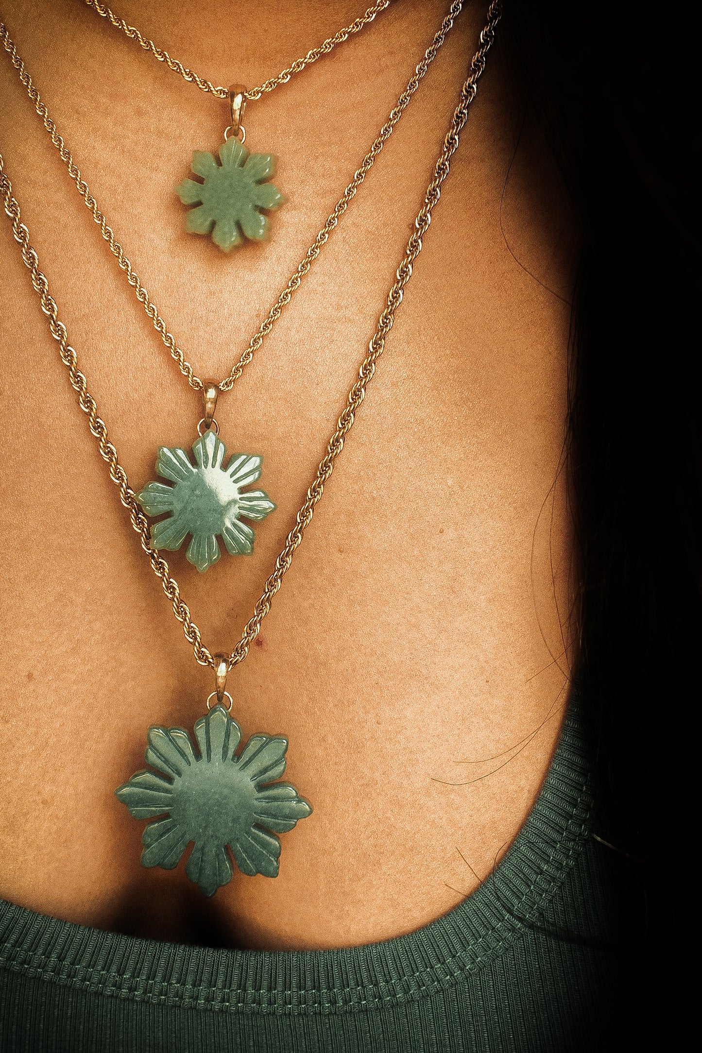 (4th Generation) Double Sided Jade Filipino Sun
