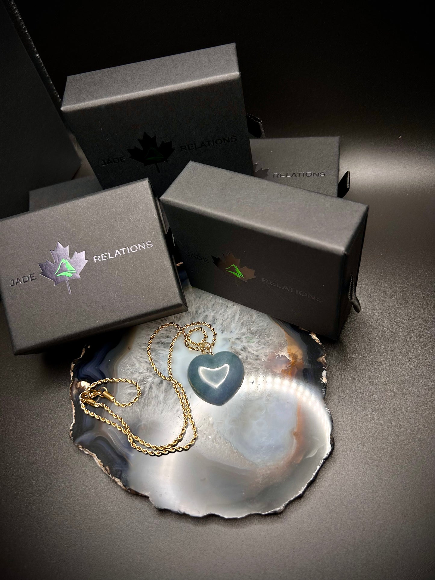 Blue Water Heart