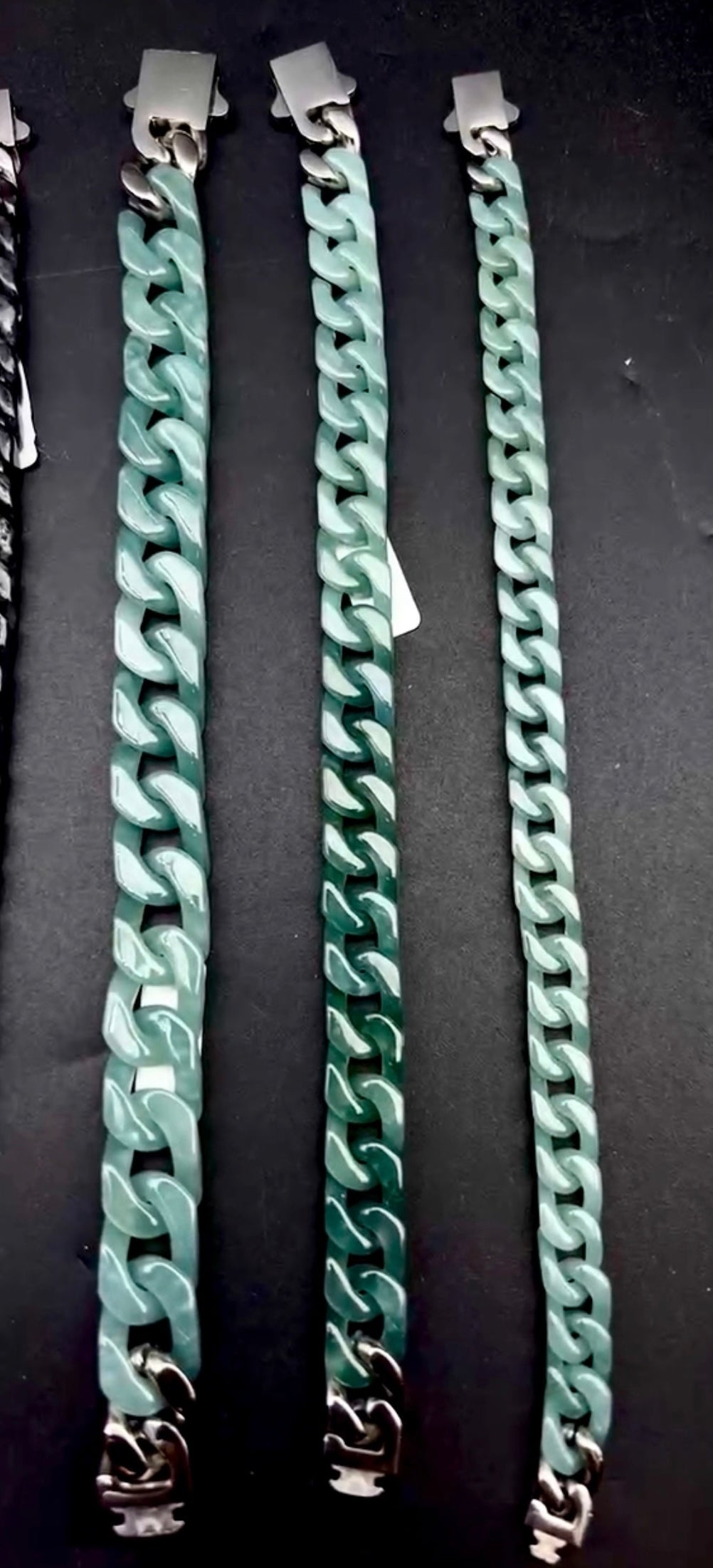 ****new***** HAVANA (thicker) CUBAN BRACELET *choose color*