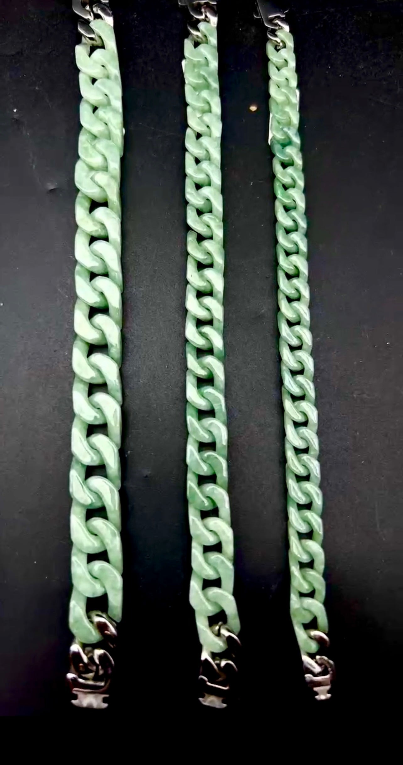 ****new***** HAVANA (thicker) CUBAN BRACELET *choose color*